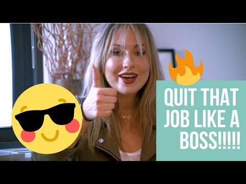 How to Quit Your Job Like a Champ! | Advice from Motivators